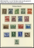 SAMMLUNGEN 739-910 **, 1940-45, Komplette Postfrische Sammlung Im Borek Spezialalbum, Prachterhaltung, Mi. 786.- - Gebruikt