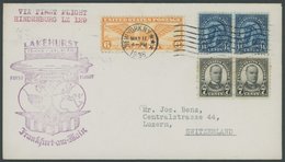 ZEPPELINPOST 409C BRIEF, 1936, 1. Nordamerikafahrt, US-Post, Ankunftsstempel Type III, Prachtbrief - Zeppelines