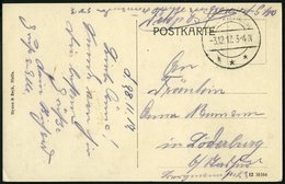 DP TÜRKEI 1917, Feldpoststation DAMASKUS (1 DFP) Auf Feldpost-Ansichtskarte Haifa Deutsche Kolonie, Pracht - Turquia (oficinas)