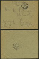 DEUTSCH-OSTAFRIKA KOROGWE, ?.?.15, Rückseitig Auf Feldpostbrief Von Mtotohorn Mit Stempel TANGA A, 7.2.15, Mit Schwachem - German East Africa