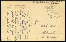 MSP VON 1914 - 1918 40 (21. Torpedoboots-Halbflottille), 18.6.1916, Feldpost-Ansichtskarte Von Bord Des Torpedobootes G  - Marittimi