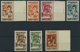 SAARGEBIET 144-50 **, 1931, Volkshilfe, Prachtsatz, Mi. 450.- - Other & Unclassified