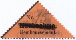 GROSSRÄSCHEN-VORLÄUFER V 2AI O, 1945, 15 Pf. Schwarz Auf Bräunlichrot, Nachnahme In Antiqua, Pracht, Gepr. Zierer, Mi. 3 - Private & Lokale Post