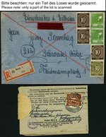 ALLIIERTE BES. 911-937 BRIEF, Interessante Sammlung I. Kontrollausgabe Von 60 Belegen, Dabei Bessere Frankaturen, Wertbr - Otros & Sin Clasificación