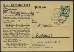 OST-SACHSEN 57a BRIEF, 1945, 5 Pf. Dunkelgrün Auf Ortspostkarte, Pracht - Otros & Sin Clasificación