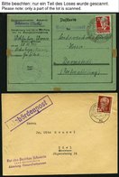 DIENSTMARKEN A Vorläufer: 1948 - Ca. 1956, Interessante Partie Von über 100 Belegen Behördenpost, Fundgrube, Besichtigen - Other & Unclassified