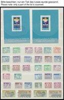 SAMMLUNGEN **,o , Sondermarken DDR Von 1970-79 Komplett Im Einsteckbuch, Mit Zusammendrucken, Fast Immer Postfrisch Und  - Collections