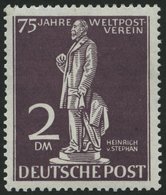 BERLIN 41 **, 1949, 2 DM Stephan, Normale Zähnung, Pracht, Mi. 150.- - Other & Unclassified