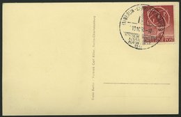 BERLIN 71 BRIEF, 1950, 20 Pf. ERP Mit Sonderstempel Auf Fotokarte Dto., Pracht - Autres & Non Classés