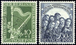 BERLIN 72/3 O, 1950, Philharmonie, Pracht, Mi. 130.- - Otros & Sin Clasificación