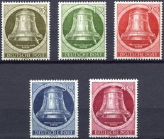 BERLIN 82-86 **, 1951, Glocke Rechts, Prachtsatz, Mi. 120.- - Other & Unclassified