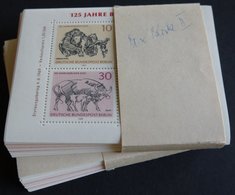 ENGROS Bl. 2 **, 1969, Block 125 Jahre Berliner Zoo, 180x, Pracht, Mi. 450.- - Collezioni