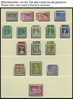 SAMMLUNGEN **, Komplette Postfrische Sammlung Berlin Von 1956-74 Auf Falzlosseiten (Lindner Und Krüger), Text Ab 1948 Bi - Sammlungen