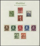 SAMMLUNGEN O, BRIEF, Komplette, Sauber Gestempelte Sammlung Von 1950-90 In 2 Bänden, Dazu Diverse Belege, Prachterhaltun - Collections