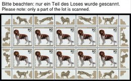 BUNDESREPUBLIK 1797-1801KB **, 1995, Hunderassen Im Kleinbogensatz, Pracht, Mi. 100.- - Used Stamps