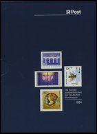 JAHRESZUSAMMENSTELLUNGEN J 12 **, 1984, Jahreszusammenstellung, Pracht, Mi. 200.- - Collezioni