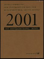 JAHRESSAMMLUNGEN Js 9 **, 2001, Jahressammlung, Pracht, Mi. 130.- - Verzamelingen