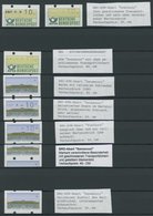 AUTOMATENMARKEN **, 1991/3, 7 Verschiedene Postfrische Abarten, Pracht - Timbres De Distributeurs [ATM]