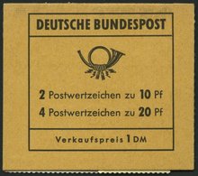 MARKENHEFTCHEN MH 14d **, 1968, Markenheftchen Brandenburger Tor, 2. Deckelseite: Postgebühren Stand Vor 1.7.1971, Prach - Otros & Sin Clasificación