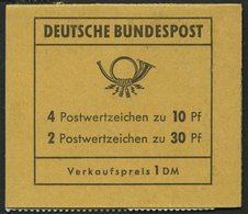 MARKENHEFTCHEN MH 16b **, 1972, Markenheftchen Unfallverhütung, Deckel D, Postgebühren Stand 1.7.1972, Pracht, Mi. 75.- - Other & Unclassified