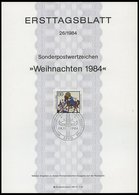 ERSTTAGSBLÄTTER 1197-1233 BrfStk, 1984, Kompletter Jahrgang, ETB 1 - 26/84, Pracht - Sonstige & Ohne Zuordnung