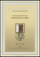 ERSTTAGSBLÄTTER 1306-46 BrfStk, 1987, Kompletter Jahrgang, ETB 1 - 29/87, Pracht - Andere & Zonder Classificatie