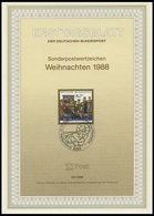 ERSTTAGSBLÄTTER 1347-96 BrfStk, 1988, Kompletter Jahrgang, ETB 1 - 33/88, Pracht - Andere & Zonder Classificatie