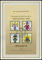 ERSTTAGSBLÄTTER 1444-87 BrfStk, 1990, Kompletter Jahrgang, ETB 1 - 31/90, Pracht - Altri & Non Classificati