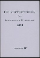 BUND/BERLIN MINISTERJAHRB MJg 03 **, 2003, Ministerjahrbuch Silber, Postfrisch, Pracht - Collections