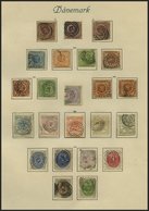 SAMMLUNGEN, LOTS O, *, 1851-1941, Interessanter Alter Sammlungsteil Dänemark Mit Vielen Guten Mittleren Werten, Auch Die - Otros & Sin Clasificación