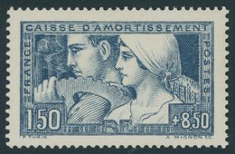 FRANKREICH 229 **, 1928, 1.50 Fr. Staatsschuldentilgungskasse, Postfrisch, Pracht, Mi. 120.- - Sonstige & Ohne Zuordnung