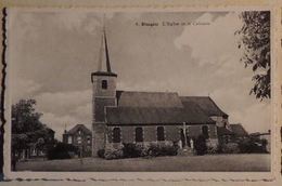 Blaugies L'Eglise Et Le Calvaire - Dour