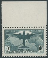 FRANKREICH 327 **, 1936, 10 Fr. Ozeanüberquerung, Pracht, Mi. 650.- - Other & Unclassified
