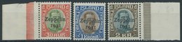 ISLAND 147-49 **, 1931, Graf Zeppelin, Prachtsatz, Mi. 200.- - Sonstige & Ohne Zuordnung