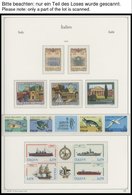 SAMMLUNGEN, LOTS **, Fast Komplette Postfrische Sammlung Italien Von 1960-95 Im KA-BE Falzlosalbum, 1974 Etwas Lückenhaf - Colecciones