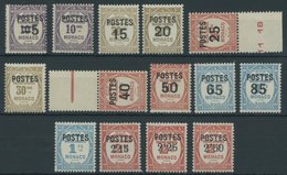 MONACO 149-62 **, 1937, Postauftragsmarken, Prachtsatz, Mi. 150.- - Autres & Non Classés