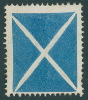 ÖSTERREICH BIS 1867 15II *, Kleines Andreaskreuz In Blau Auf Weißem Grund, Falzreste, Pracht - Otros & Sin Clasificación