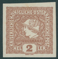ÖSTERREICH 1867-1918 212b **, 1916, 2 H. Hellrötlichbraun, Postfrisch, Pracht, Mi. 80.- - Gebraucht