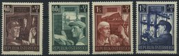 ÖSTERREICH 960-63 **, 1951, Wiederaufbau, Prachtsatz, Mi. 80.- - Gebruikt