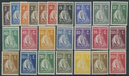 PORTUGAL 406-29 *, 1926, Ceres, Ohne Stecherzeichen, Falzrest, Prachtsatz - Altri & Non Classificati