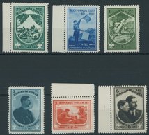 RUMÄNIEN 437-42 **, 1932, Pfadfinderlager Sibiu, Postfrischer Prachtsatz, Mi. 110.- - Autres & Non Classés