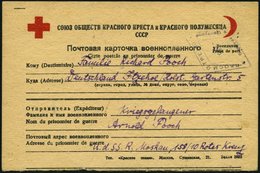 RUSSLAND 1946, Rotes Kreuz-Gefangenenkarte Aus Einem Gefangenenlager In Russland, Pracht - Altri & Non Classificati