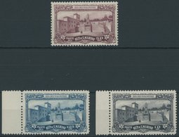 SAN MARINO 138-40 **, 1927, Gefallenendenkmal Postfrischer Prachtsatz, Mi. 80.- - Sonstige & Ohne Zuordnung