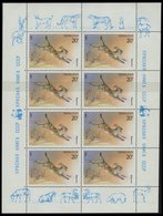 SOWJETUNION 5540KB **, 1985, 20 K. Geschütze Tiere Im Kleinbogen, Pracht, Mi. 200.- - Used Stamps