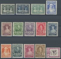 SPANIEN 298-311**,* , 1926, Rotes Kreuz, Prachtsatz - Otros & Sin Clasificación