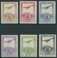 SPANIEN 457-62 **, 1930, Eisenbahnkongress II, Postfrisch, übliche Gummierung, Satz Feinst/Pracht, Mi. 200.- - Otros & Sin Clasificación