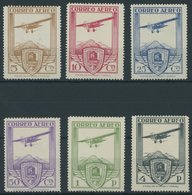 SPANIEN 457-62 **, 1930, Eisenbahnkongress II, Postfrisch, übliche Gummierung, Satz Feinst/Pracht, Mi. 200.- - Andere & Zonder Classificatie