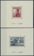 SPANIEN Bl. 11/2A **, 1938, Blockpaar Seeschlacht Von Lepanto, Gezähnt, Postfrisch, Pracht, Mi. 100.- - Autres & Non Classés