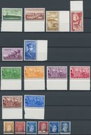 TÜRKEI 1029-58 **, 1938/9, 5 Postfrische Prachtsätze, Mi. 109.- - Altri & Non Classificati