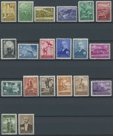 TÜRKEI 1113-32 **, 1942/3, Verschiedene Darstellungen, Postfrischer Prachtsatz, Mi. 60.- - Autres & Non Classés